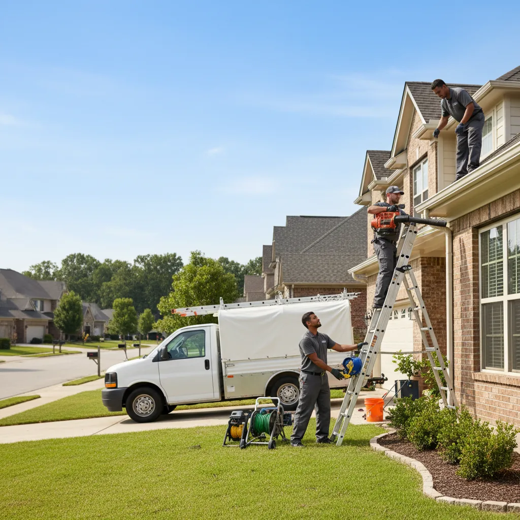 Home Gutter Service in Hawkinsville, GA near me